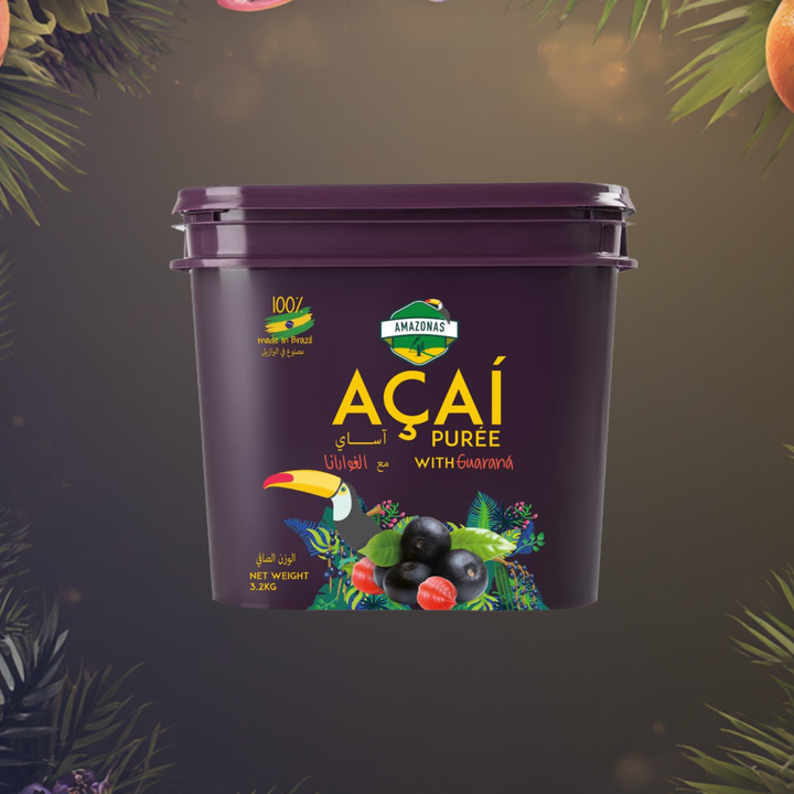 Amazonas4U Açaí Purée with Guaraná | 3.2kg